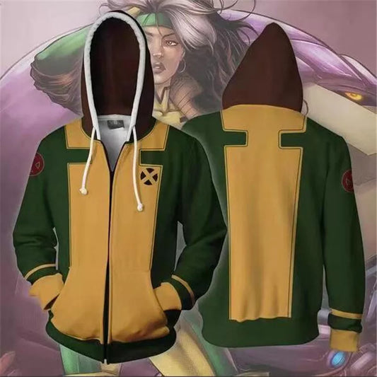 X-Men Rogue Zipper Hoodie